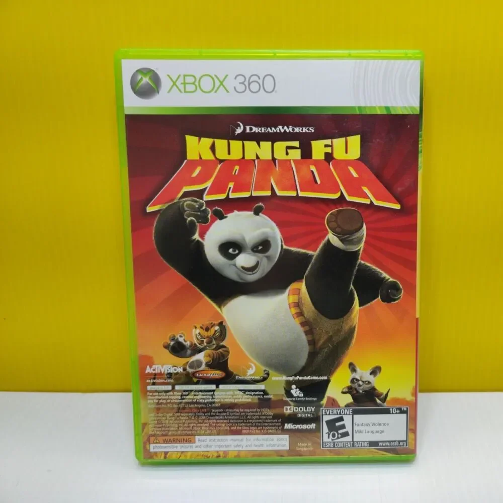 LEGO Indiana Jones & Kung Fu Panda Dual Pack (Microsoft Xbox 360, 2008) 2 Disk